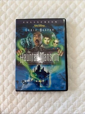 2/$6 The Haunted Mansion (Fullscreen DVD) - Blue/Green Cover
